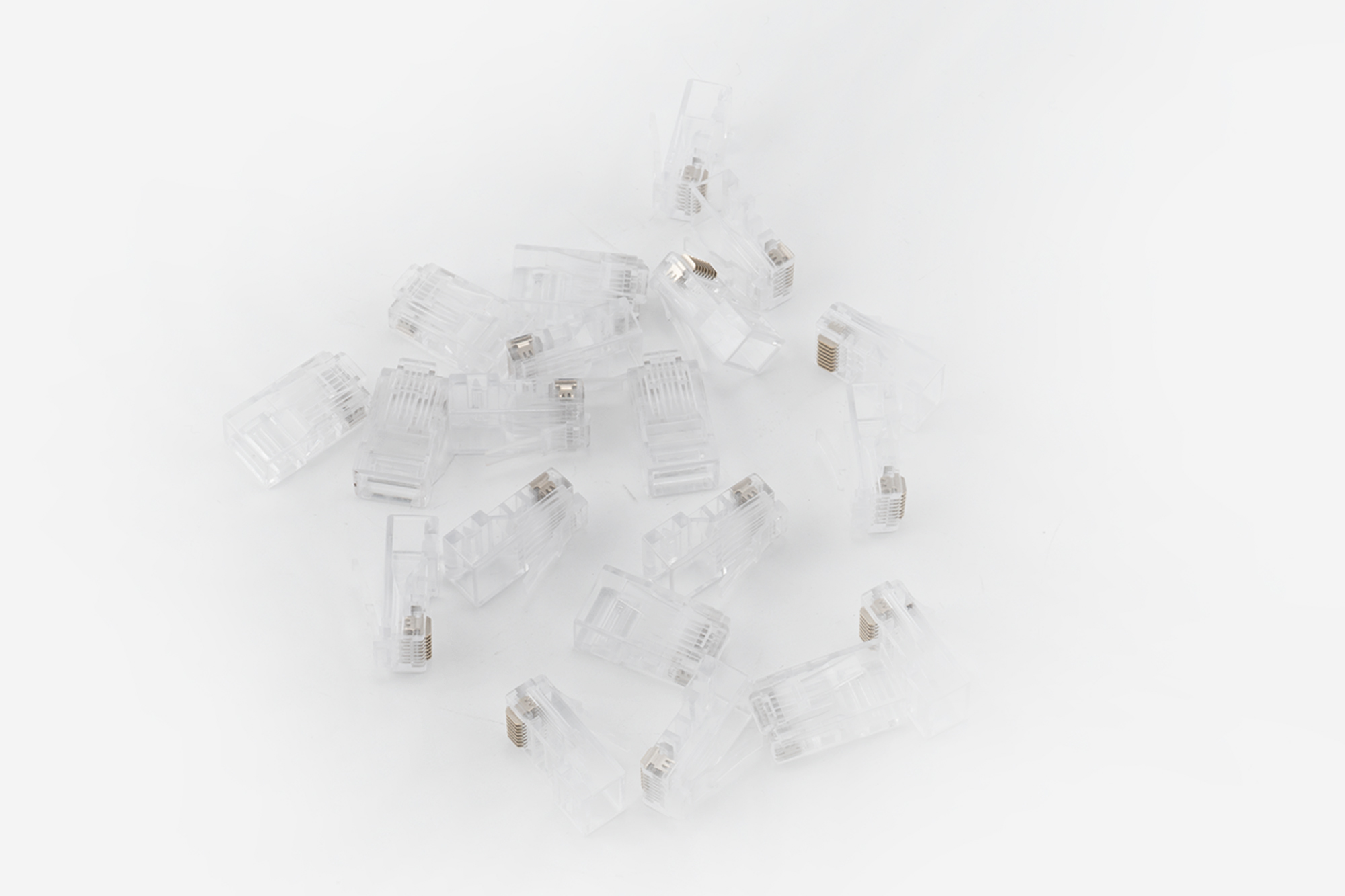 Коннектор универсальный A1 LPU5E-2, RJ-45, 5E кат., 6 мкм, для одножильного кабеля 100 шт.
