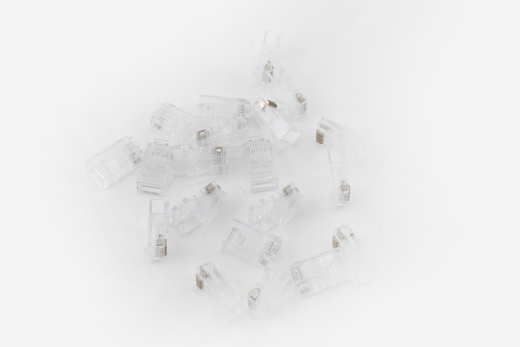 Коннектор универсальный A1 LPU5E-2, RJ-45, 5E кат., 6 мкм, для одножильного кабеля 100 шт.